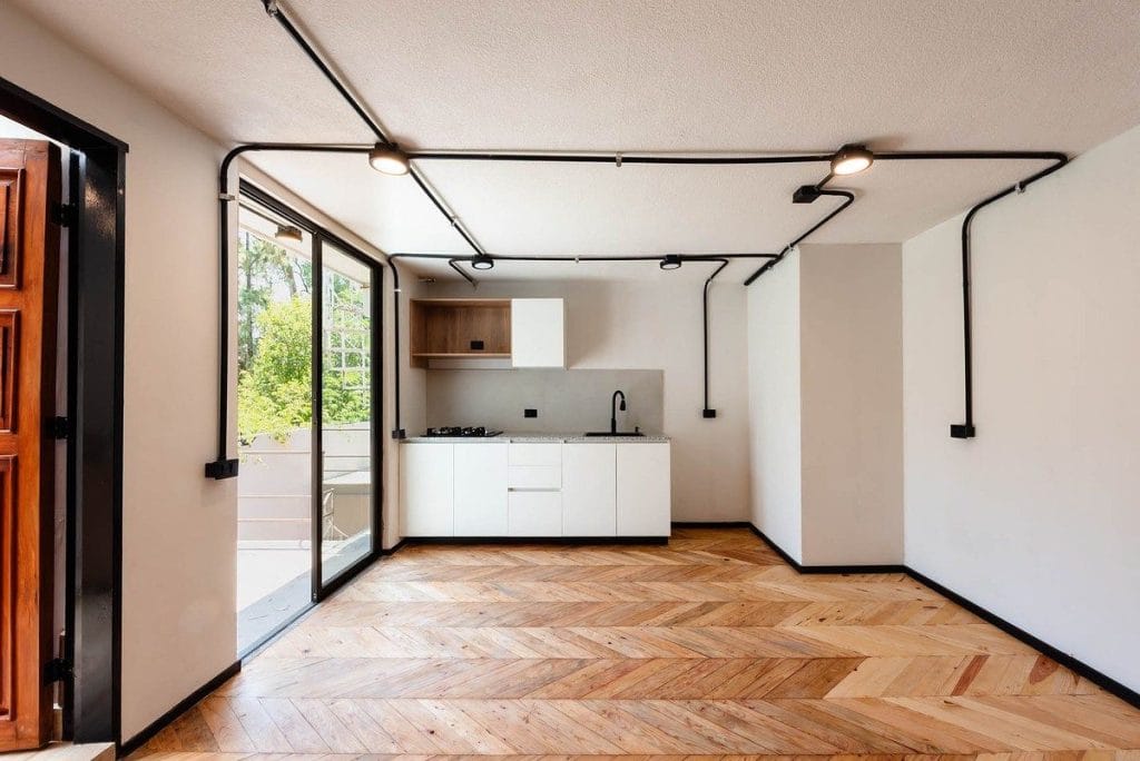 Loft Industrial con Terraza y Vista al Campo de Golf Campestre 5